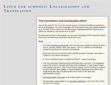 Tablet Screenshot of i18n.skulelinux.no